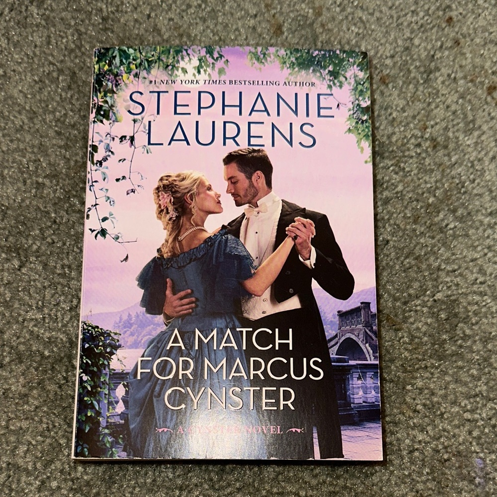 Stephanie Laurens "A Match for Marcus Cynster" - Romance Novel